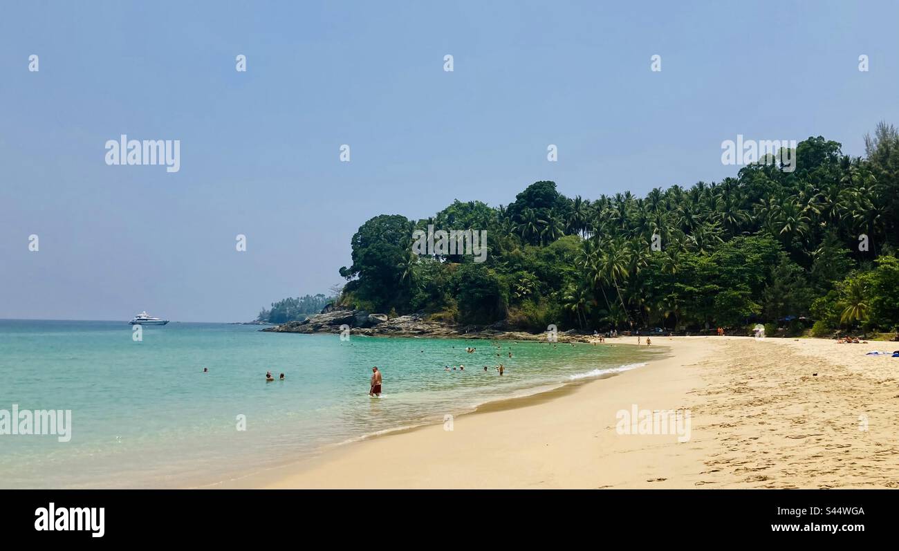 Surin Beach in Phuket Thailand Stockfoto