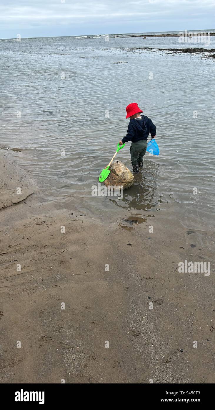 Splodging Stockfoto