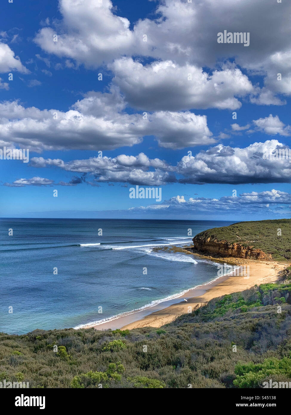 Bells Beach Victoria Australien Stockfoto