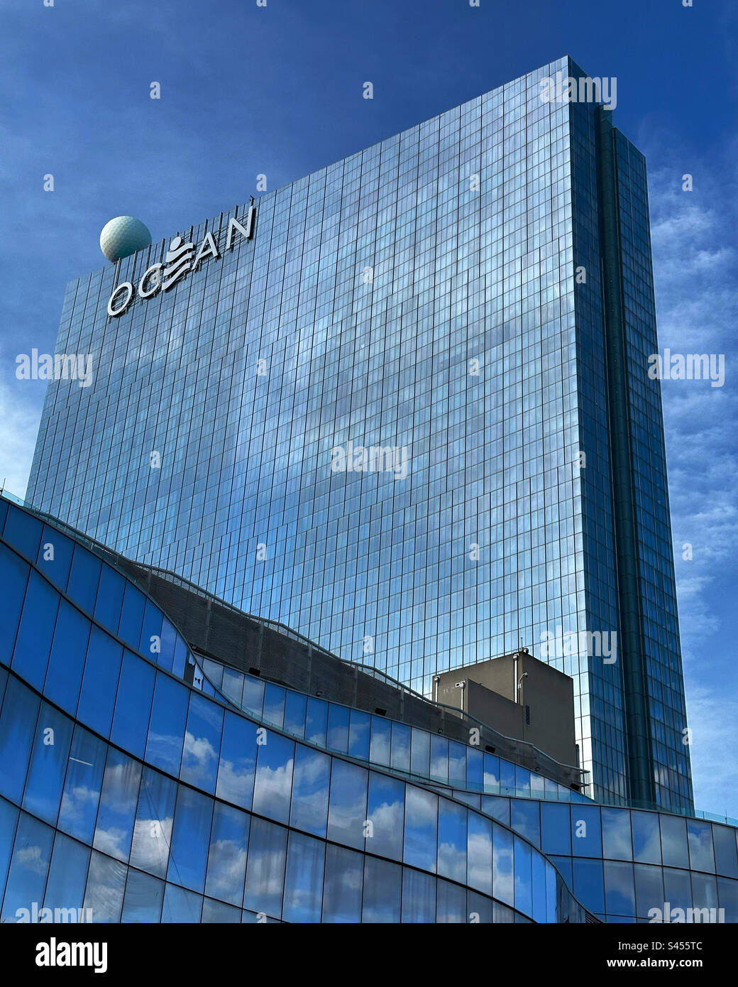 Ocean Casino Resort, Atlantic City, New Jersey, Vereinigte Staaten - Smartphone-aufgenommenes Stockfoto