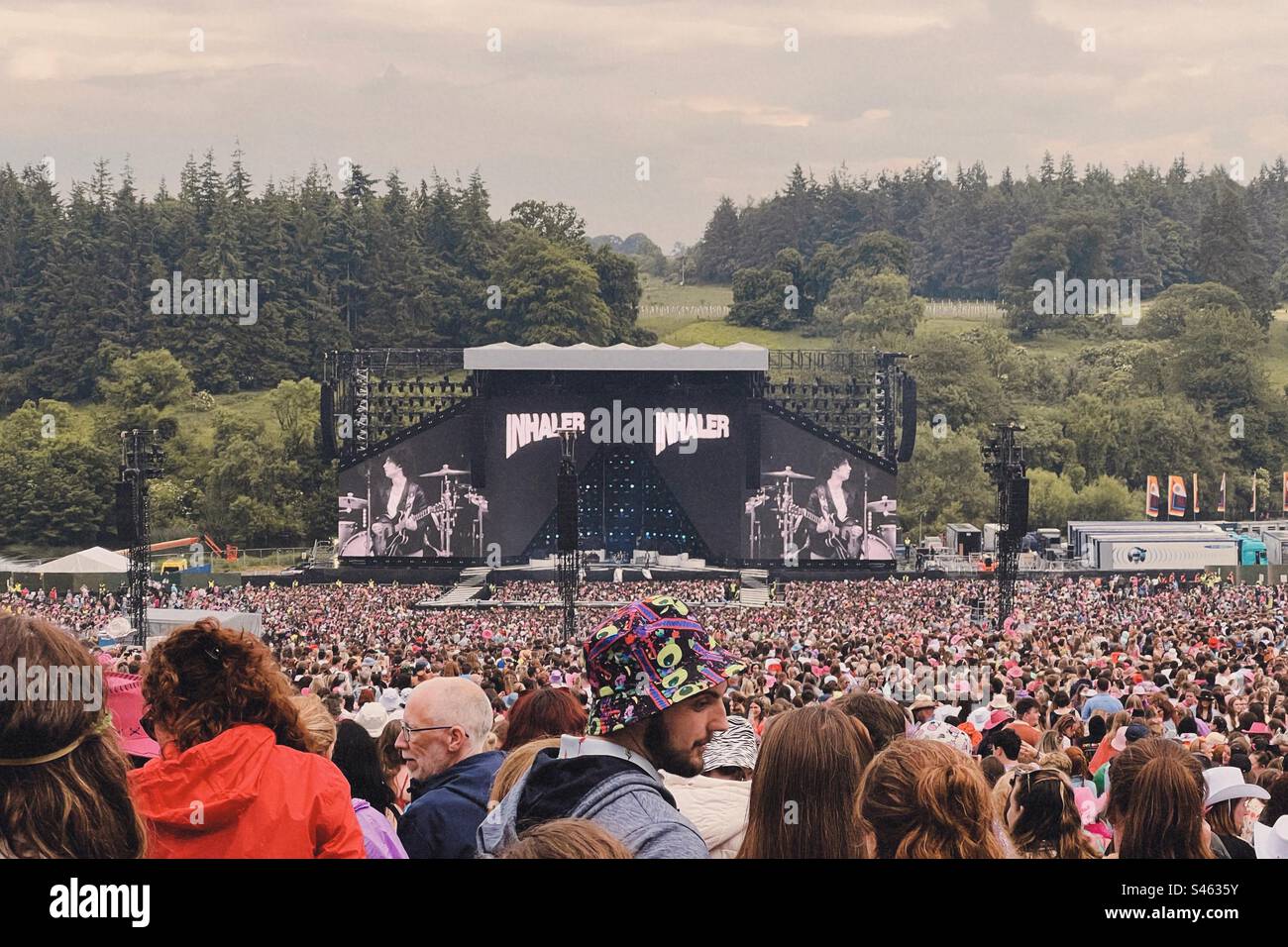 Inhalator während Slane Castle, 2023 Stockfoto