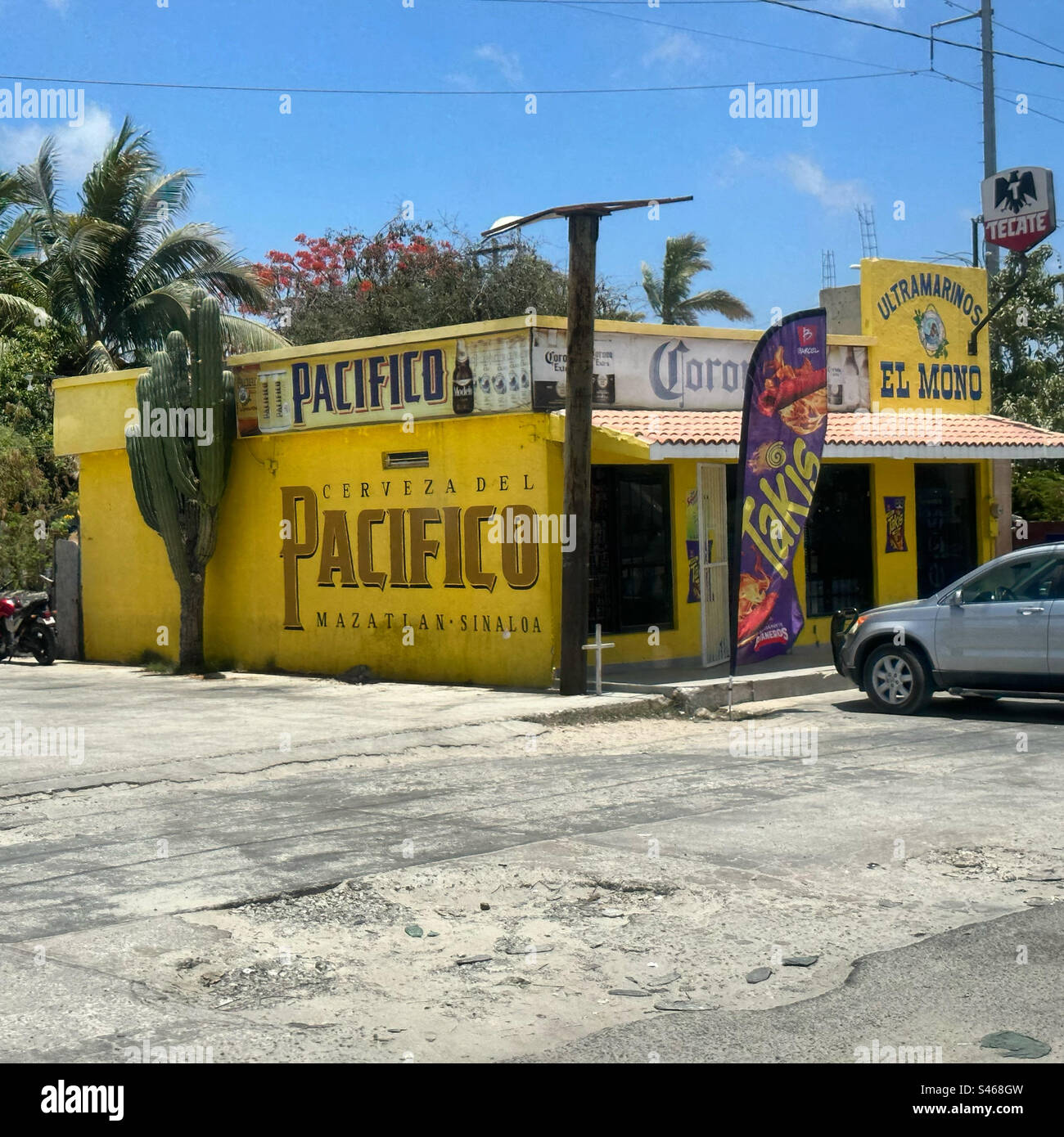 Juni 2023, Ultramarinos 24-Stunden-Geschäft, San Jose del Cabo, Baja California Sur, Mexiko Stockfoto