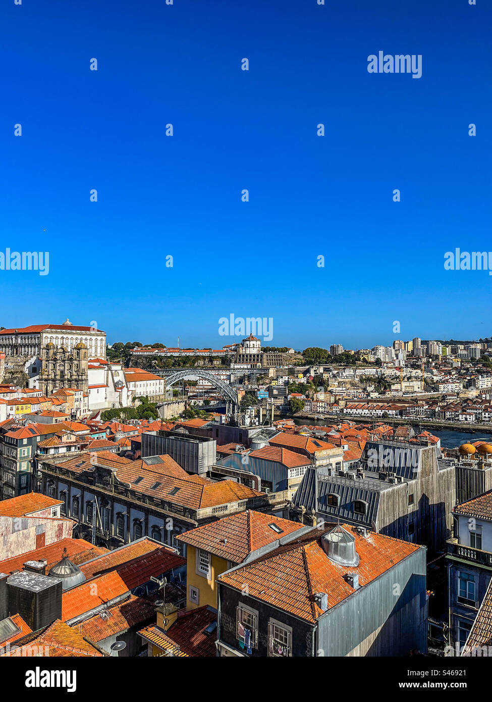 Oporto - Smartphone-aufgenommenes Stockfoto