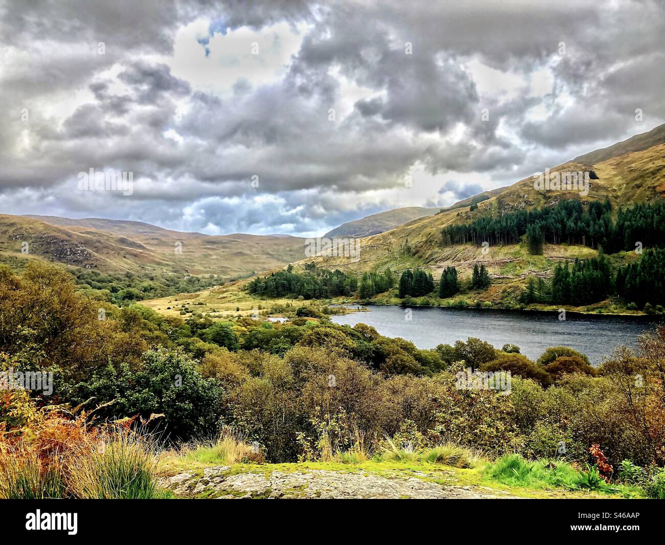 Glentrool Landscape Stockfoto