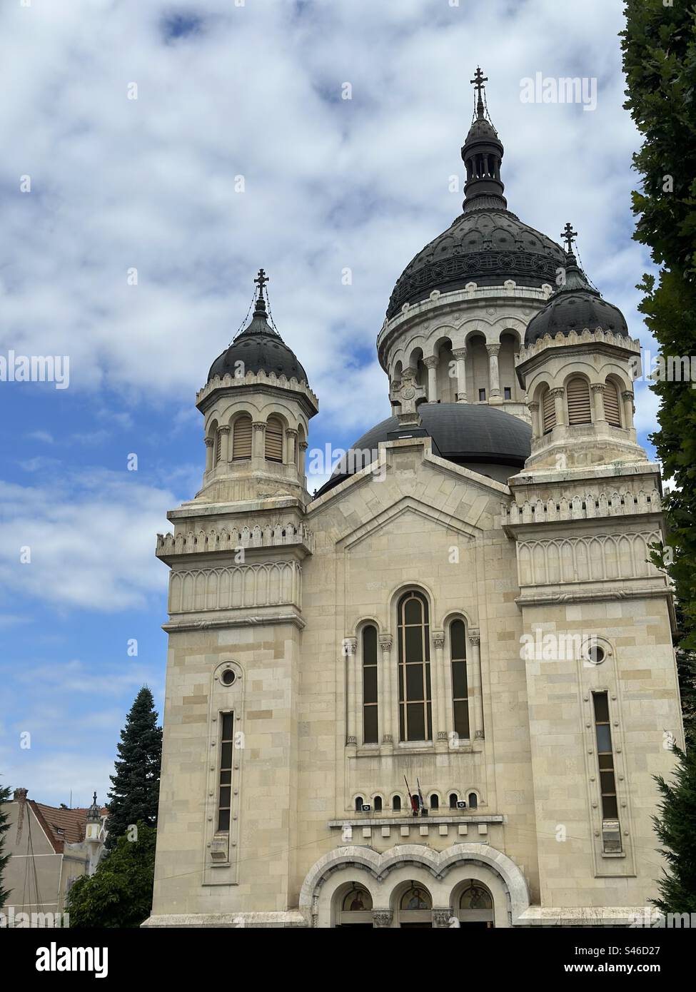 Mariä Himmelfahrt, orthodoxe Metropolkathedrale, Cluj Napoca, Rumänien Stockfoto