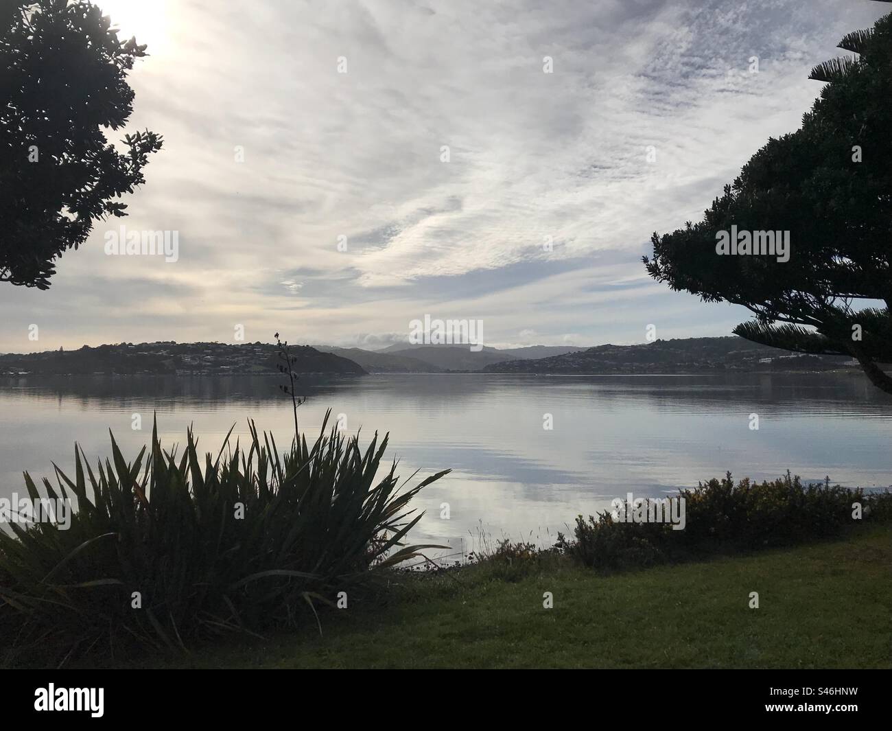 Neuseeland / Aotearoa - Einlass Stockfoto