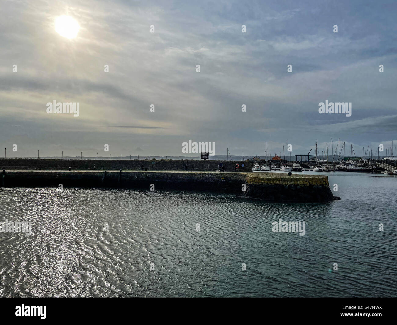 Carrickfergus Hafen Stockfoto