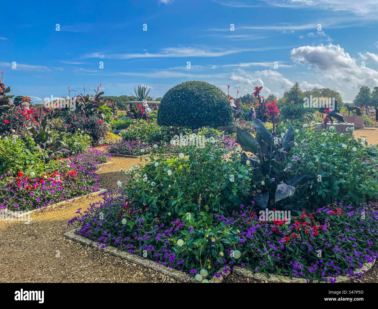 Osborne House Garden, Isle of Wight Stockfoto