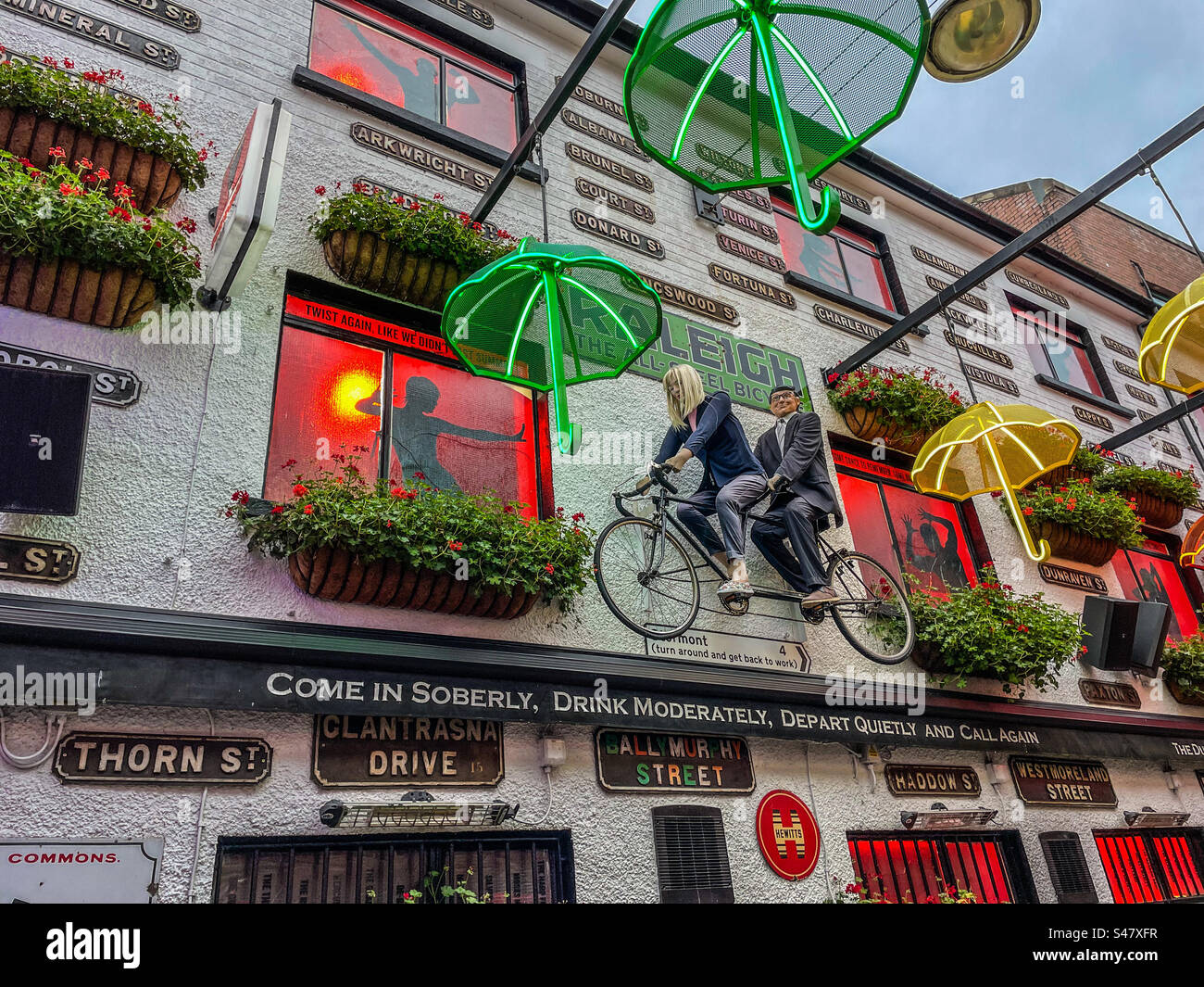 Duke of York Pub, Belfast Stockfoto