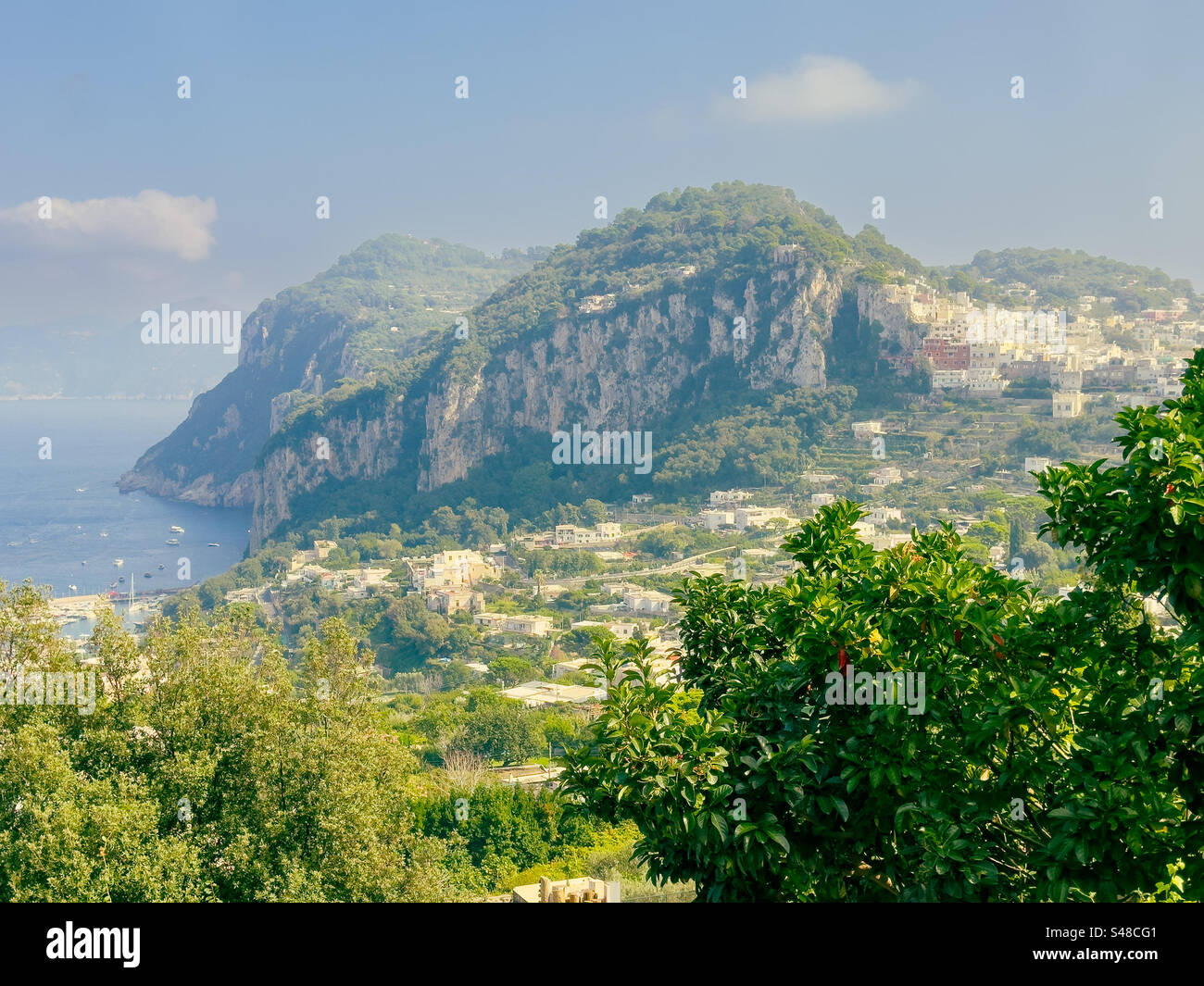 Marina Grande, Capri, Italien: Phillip Roberts - Smartphone-aufgenommenes Stockfoto