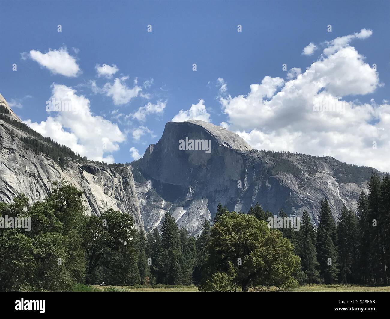 Half Dome, Yosemite, Kalifornien Stockfoto