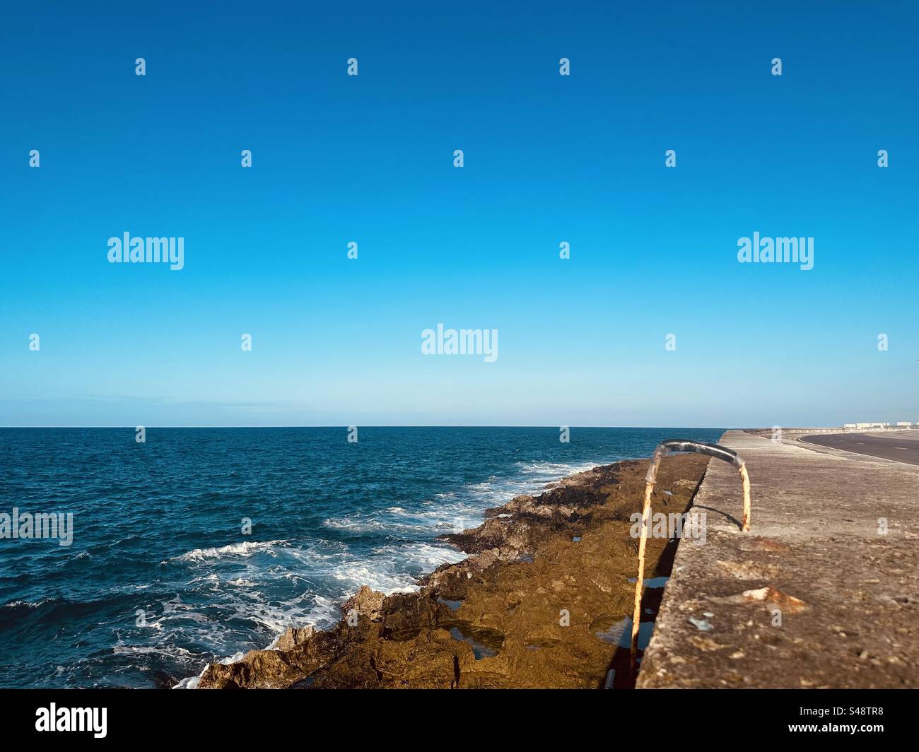 Malecón, Havanna, Kuba. Stockfoto