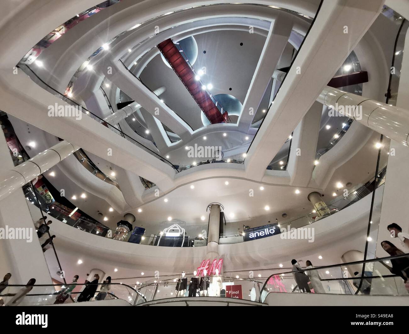 Terminal 21 Einkaufszentrum. Bangkok, Thailand. Stockfoto