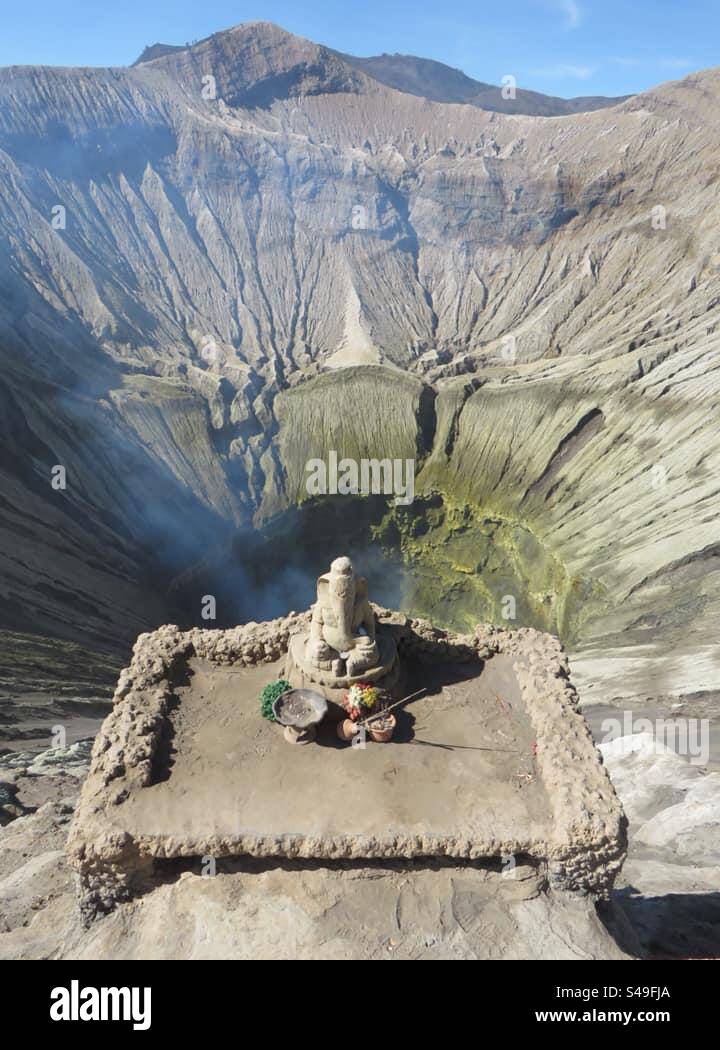Bromo! Indonesien! - Smartphone-aufgenommenes Stockfoto