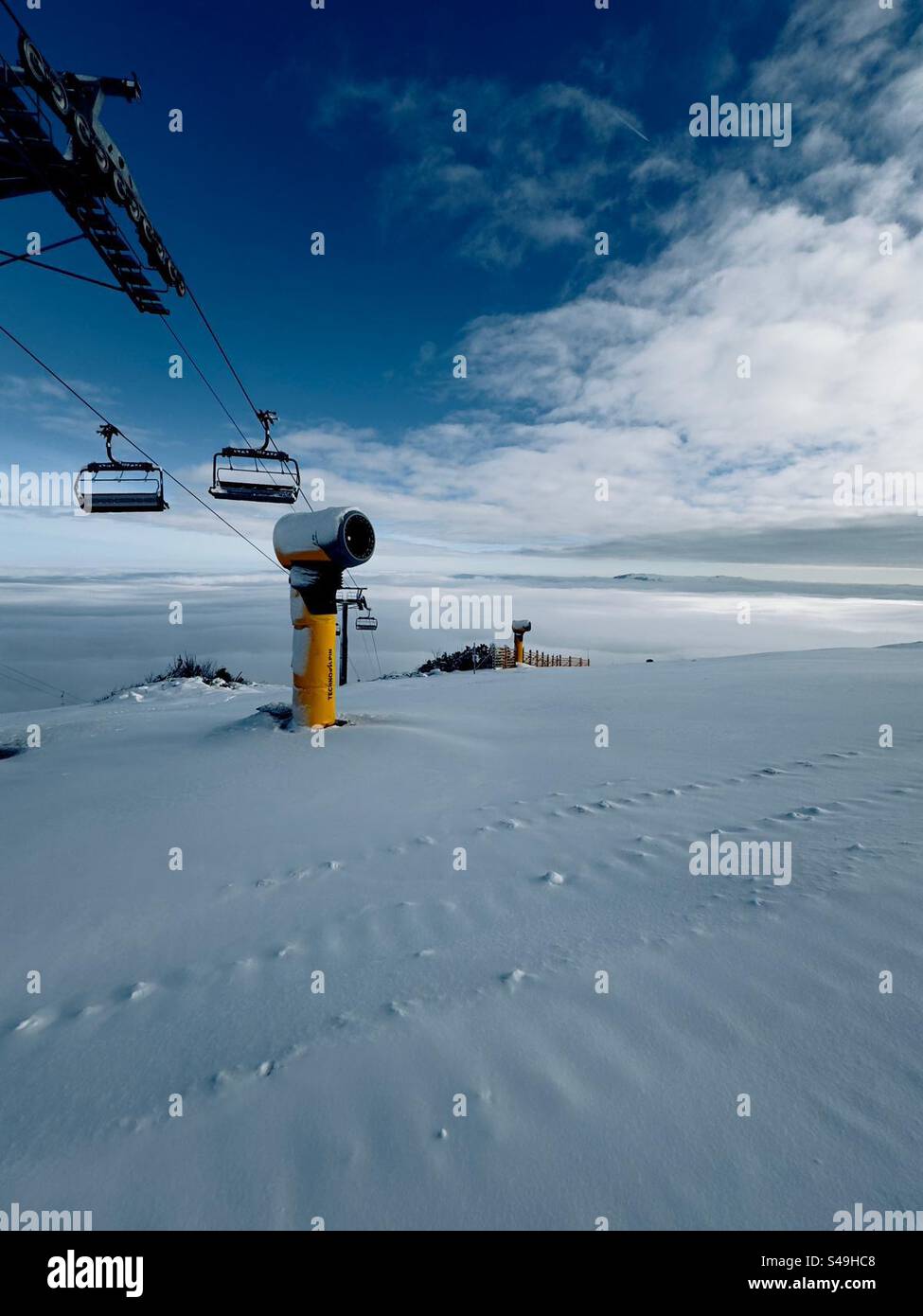 Ski resort Stockfoto