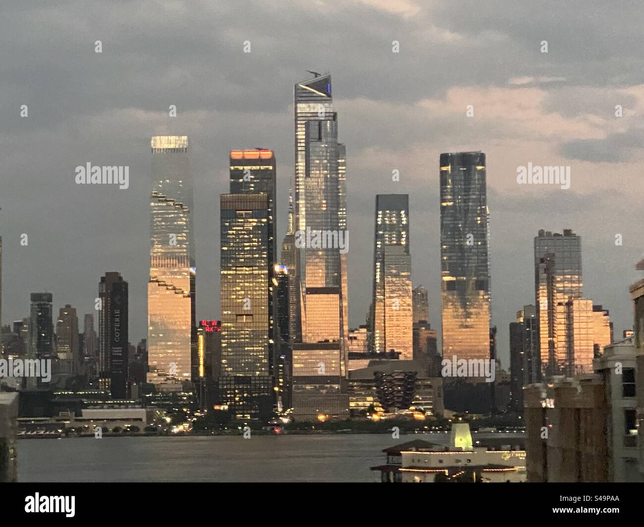 Skyline von NYC Stockfoto