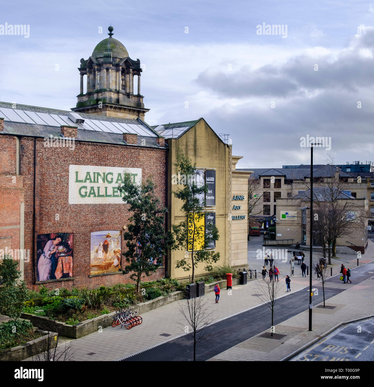 Laing Art Gallery, Newcastle upon Tyne Stockfoto