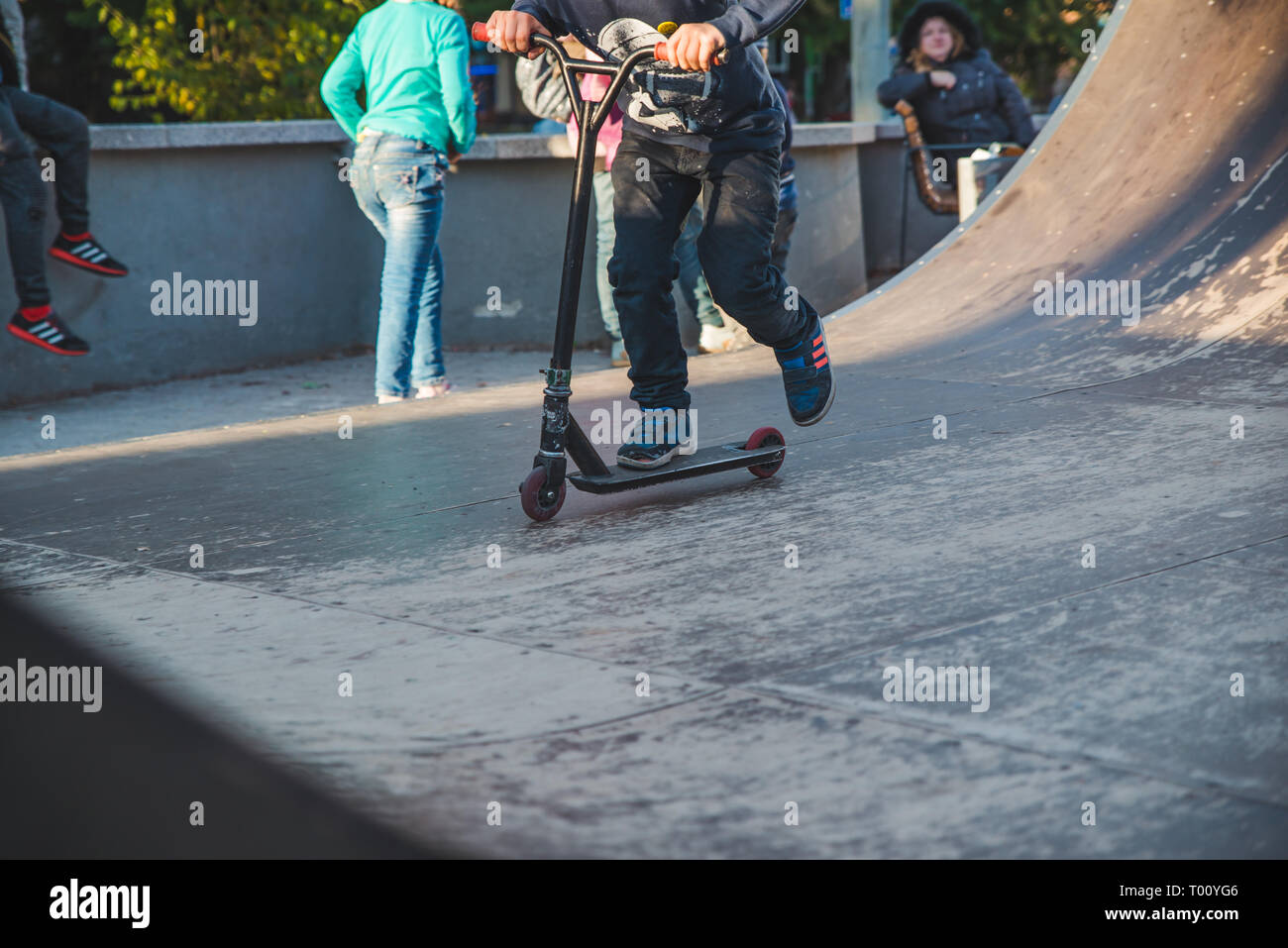 Russisches Skatepaar datiert