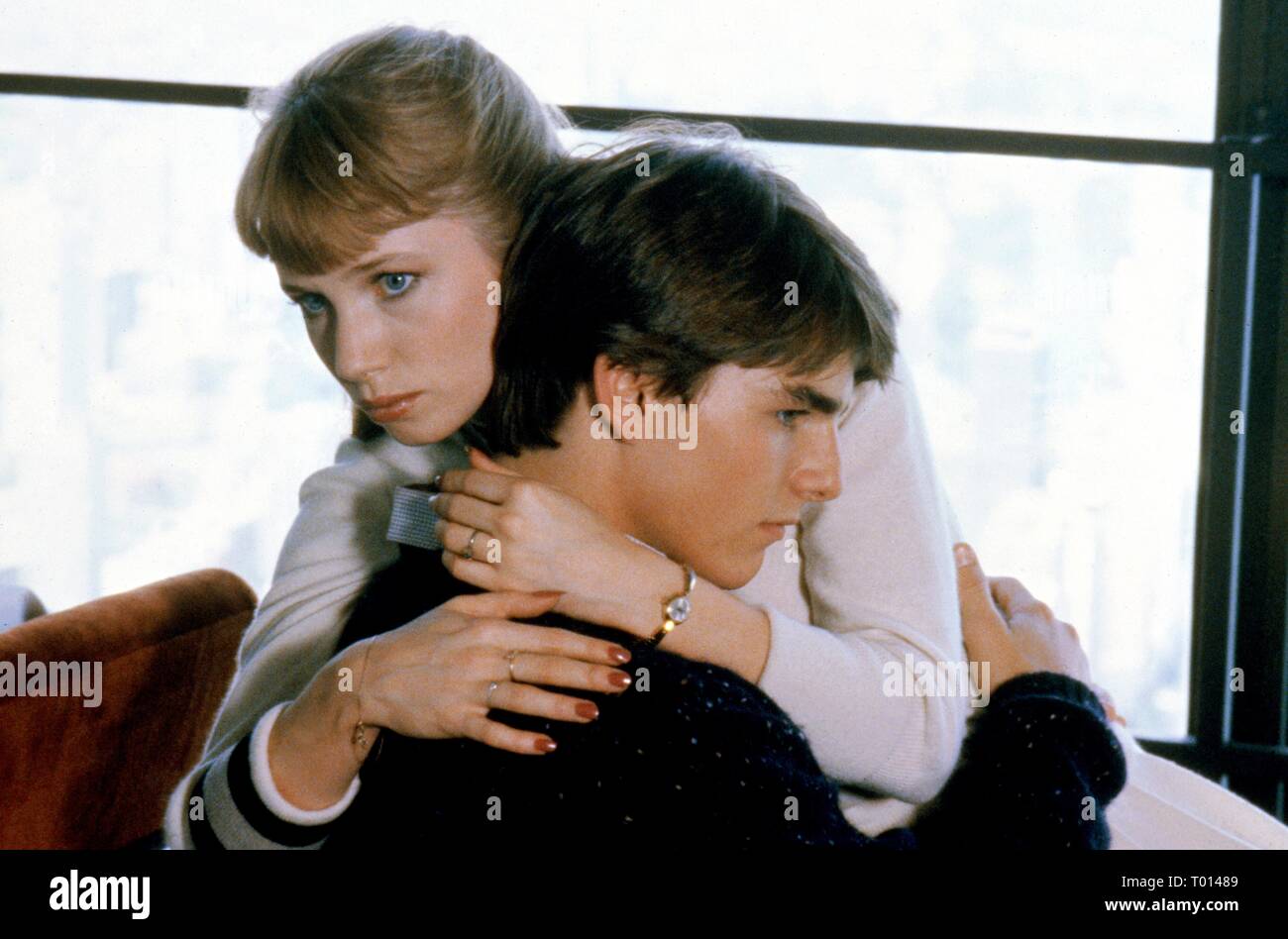 REBECCA DE MORNAY, TOM CRUISE, riskantes Geschäft, 1983 Stockfoto