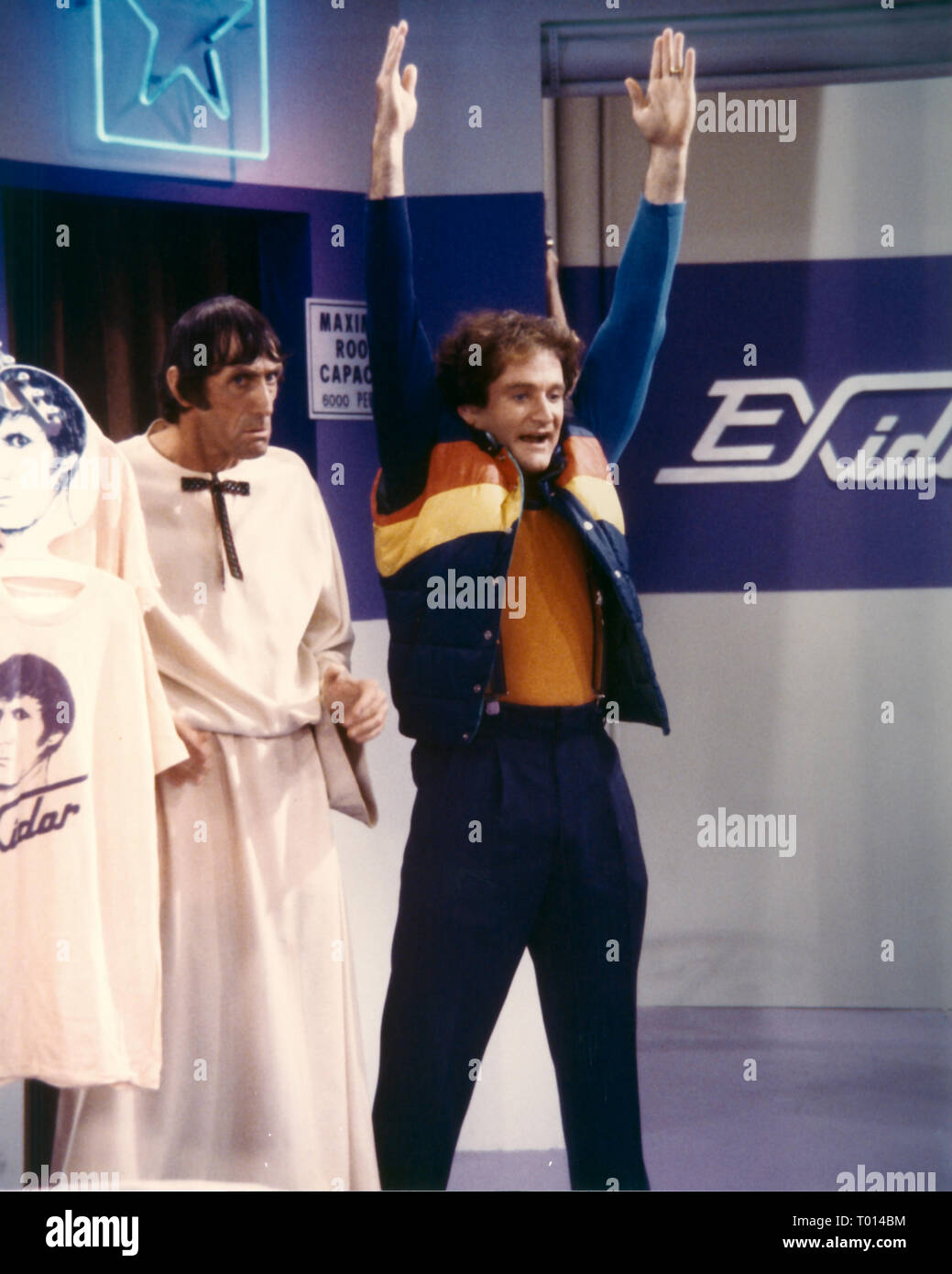 ROBERT DONNER, Robin Williams, Mork und Mindy, 1978 Stockfoto