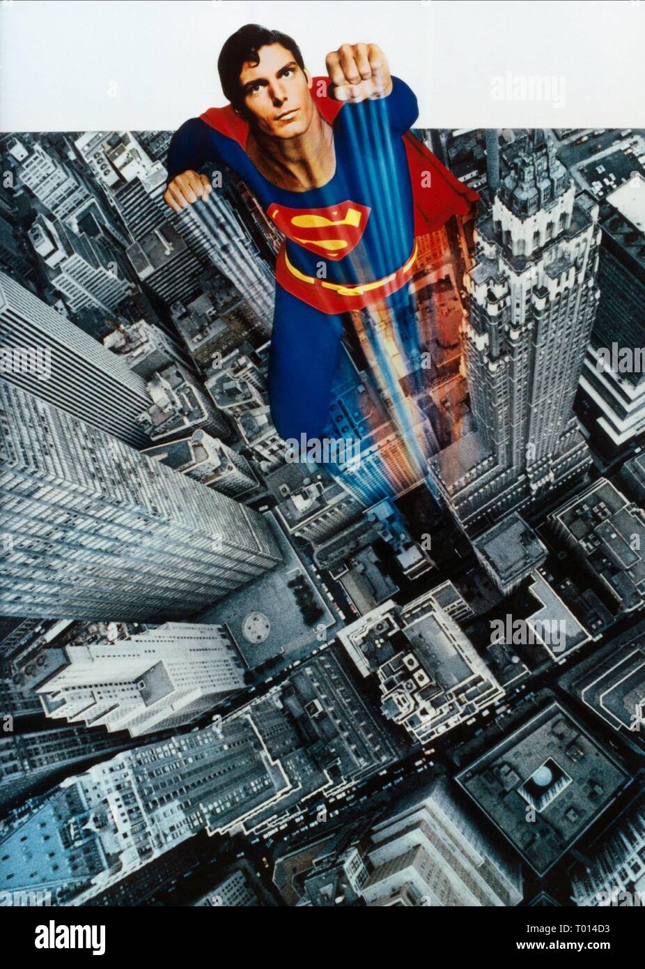 CHRISTOPHER REEVE, Superman, 1978 Stockfoto