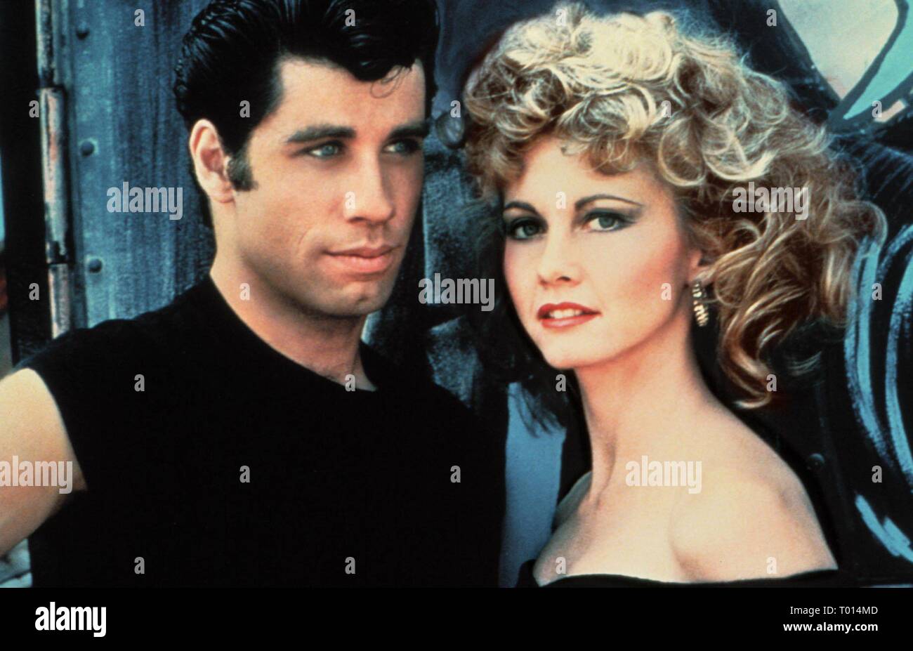 JOHN TRAVOLTA, Olivia Newton-john, Fett, 1978 Stockfoto