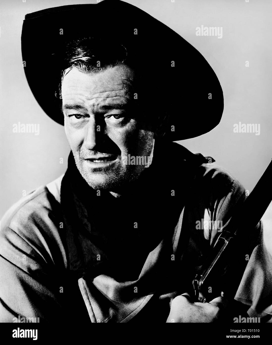 JOHN WAYNE, The Searchers, 1956 Stockfoto