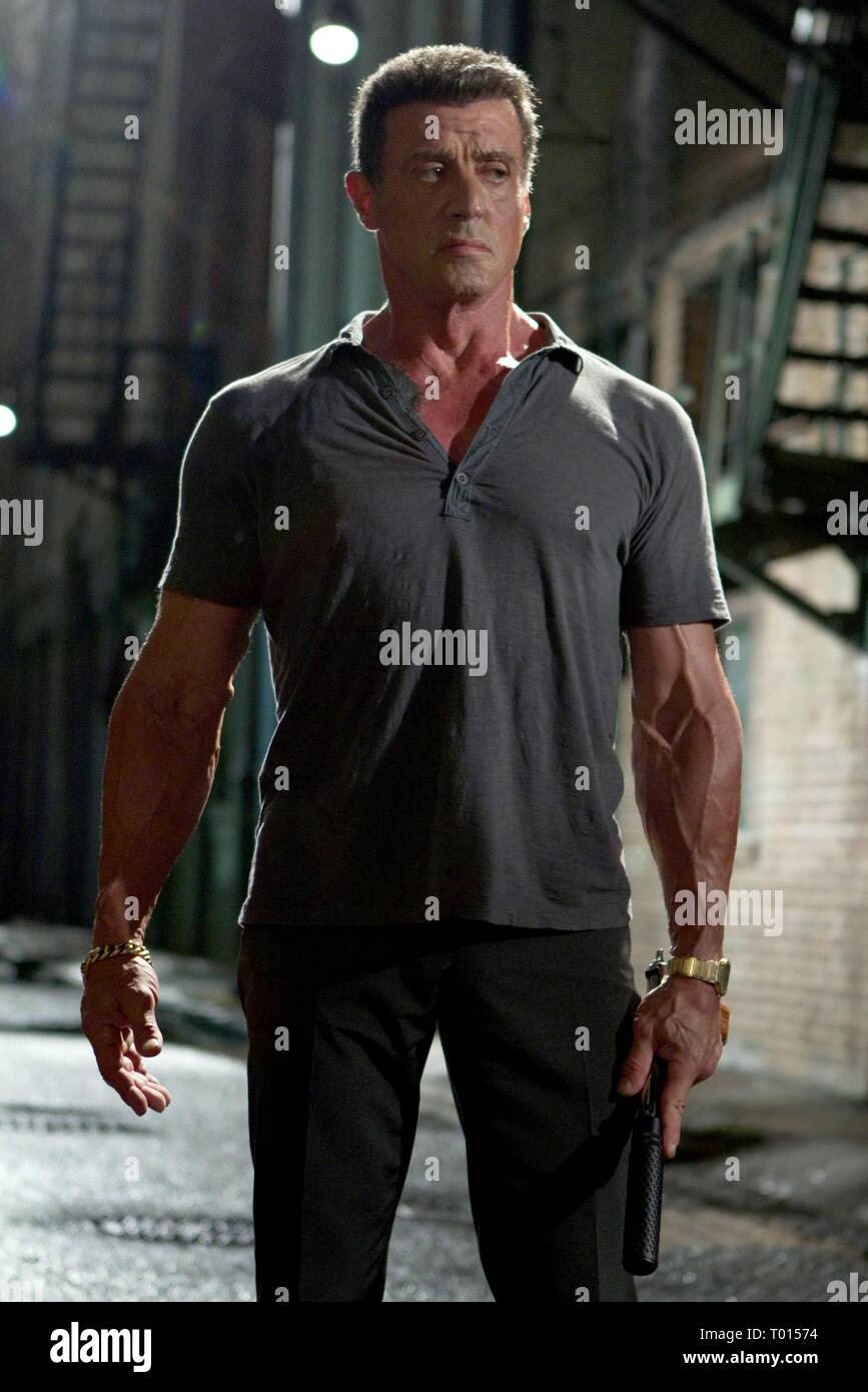Sylvester Stallone Kugel In Den Kopf 2012 Stockfotografie Alamy