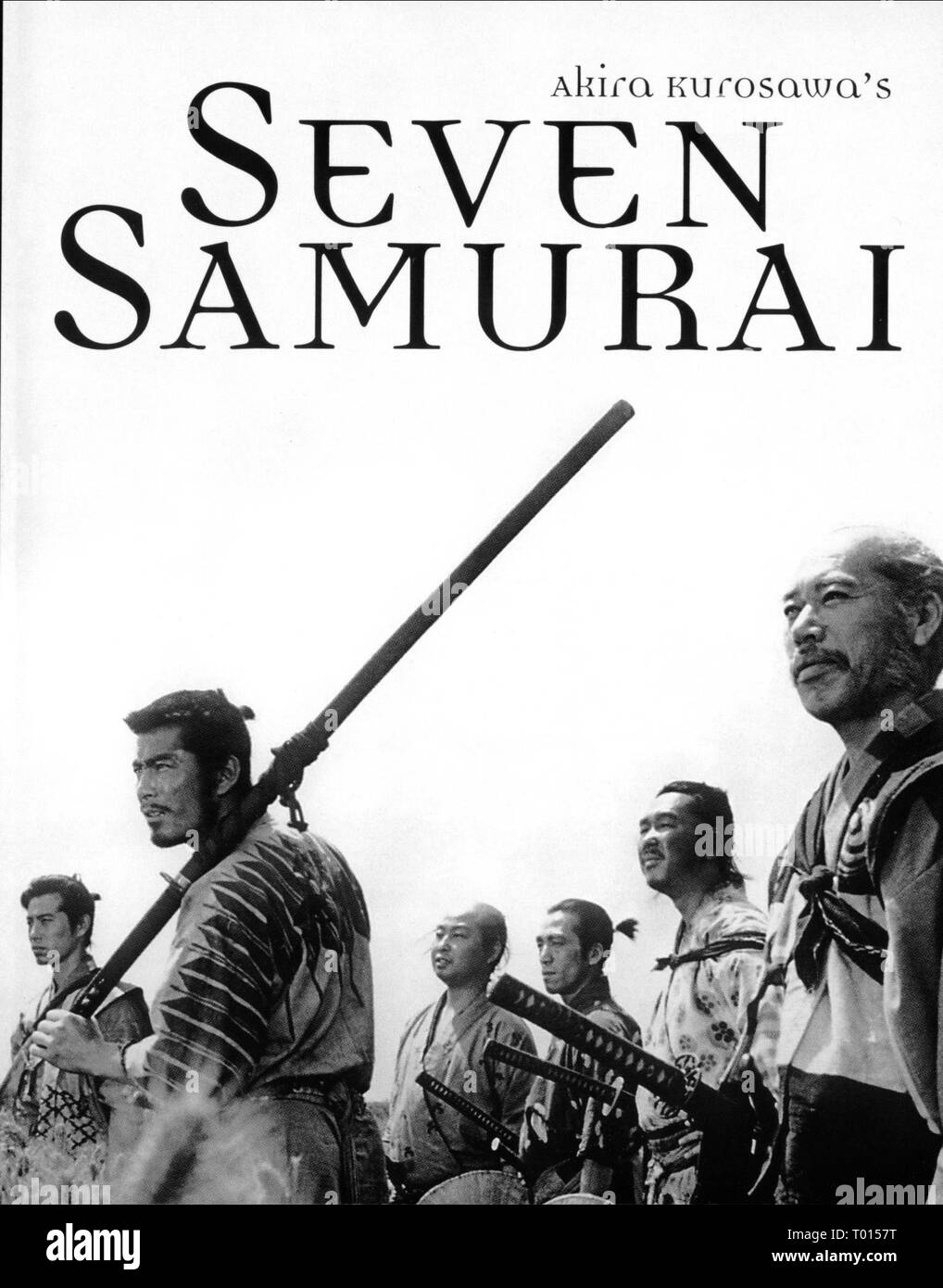 TOSHIRO MIFUNE, Takashi Shimura Poster, sieben Samurai, 1954 Stockfoto