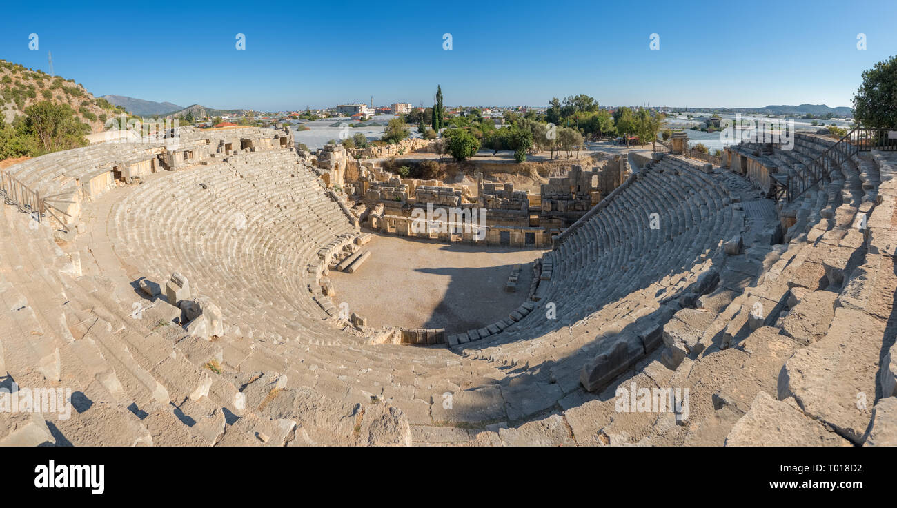 Ruinen der antiken Stadt Myra in Demre, Türkei Stockfoto