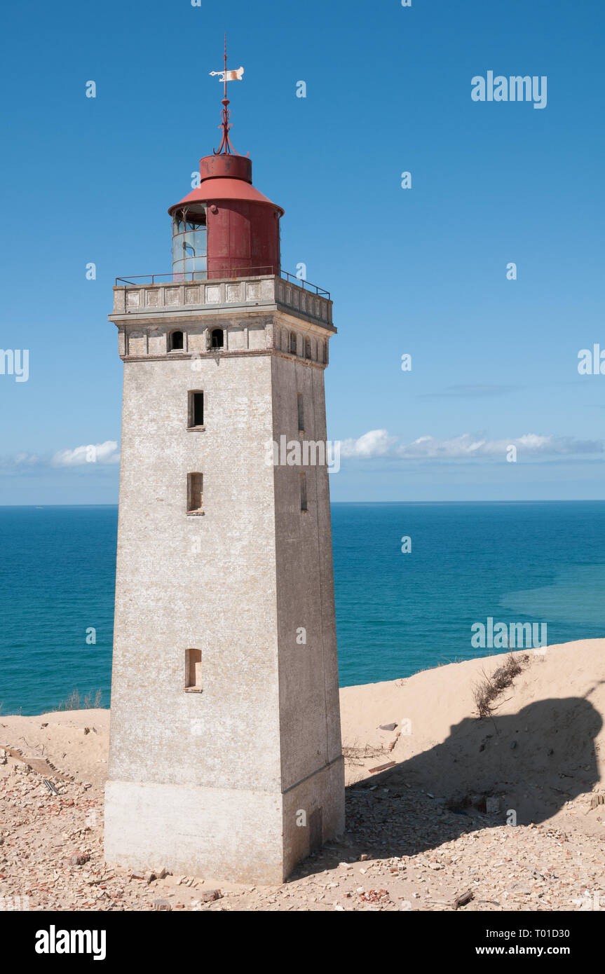 Rubjerg Leuchtturm, Jütland, Dänemark Stockfoto