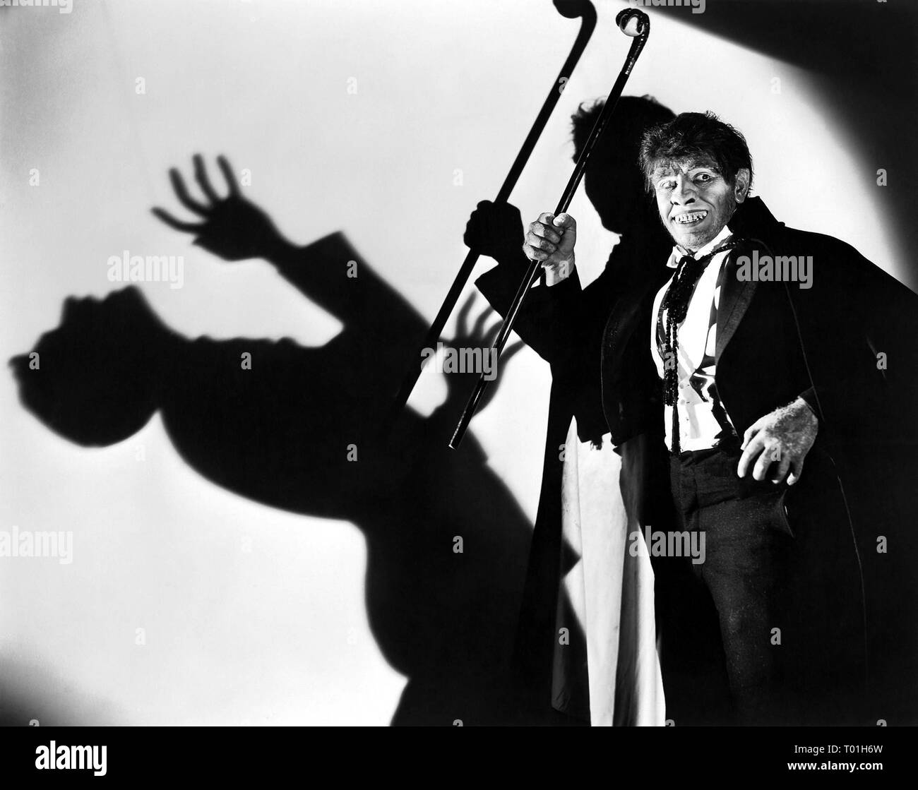 FREDRIC MÄRZ, DR. JEKYLL und Mr. Hyde, 1931 Stockfoto