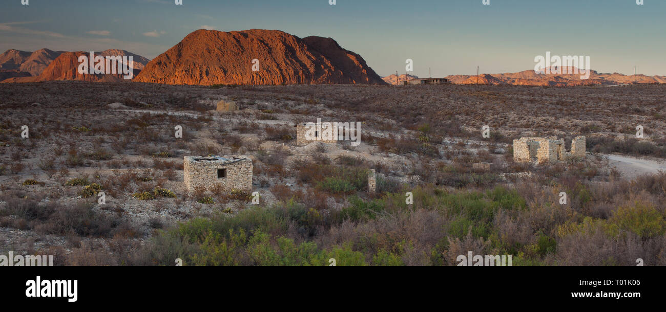 Terlingua, Brewster County, Texas, USA Stockfoto