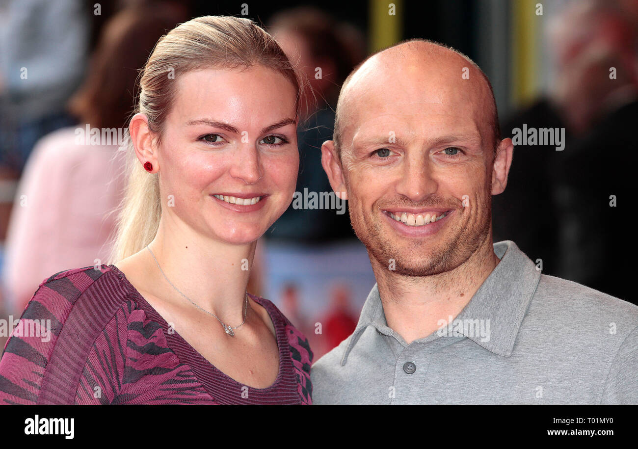 August 05, 2014 - London, England, Großbritannien - Das Inbetweeners 2 Weltpremiere roten Teppich Ankünfte, Vue West End, den Leicester Square Foto zeigt: Matt Dawson Stockfoto