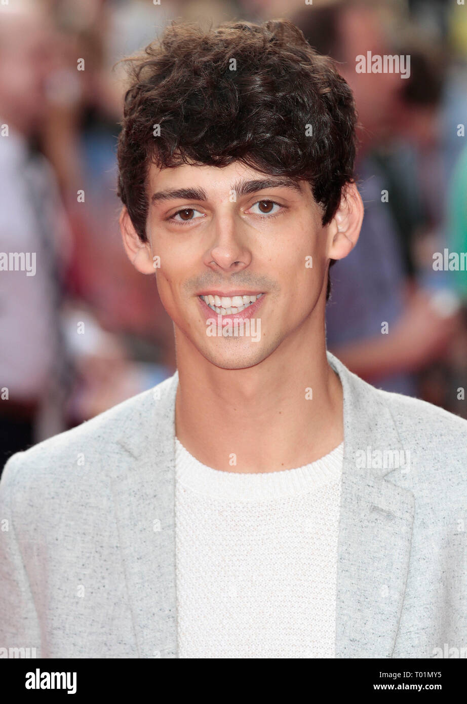 August 05, 2014 - London, England, Großbritannien - Das Inbetweeners 2 Weltpremiere roten Teppich Ankünfte, Vue West End, den Leicester Square Foto zeigt: Matt Richardso Stockfoto