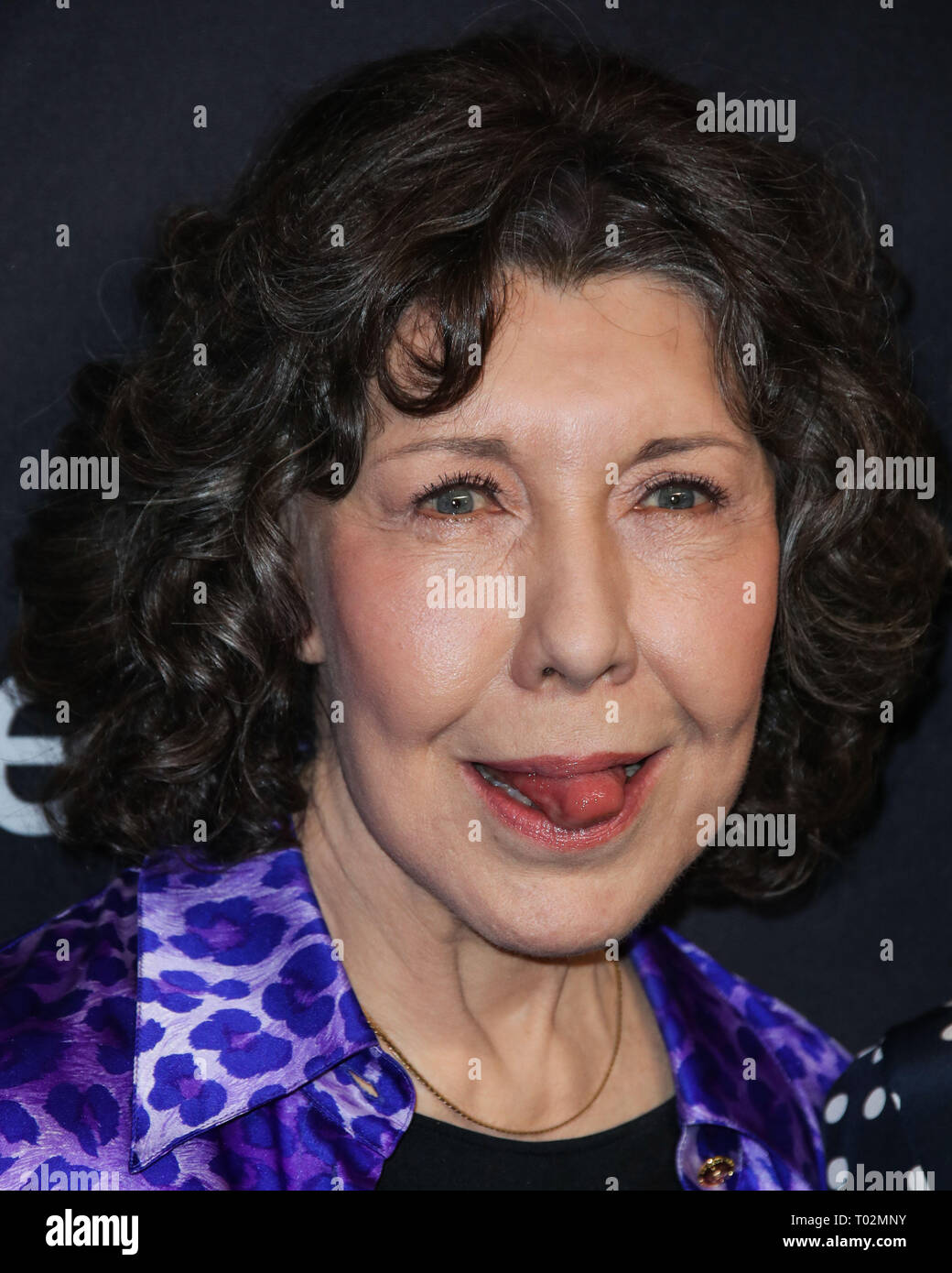 Kalifornien, USA. 16. März 2019. Schauspielerin Lily Tomlin kommt an der 2019 PaleyFest LA-von Netflix "Gnade und Frankie' an der Dolby Theatre am 16. März 2019 in Hollywood, Los Angeles, Kalifornien, USA. (Foto von Xavier Collin/Image Press Agency) Quelle: Bild Presse Agentur/Alamy leben Nachrichten Stockfoto