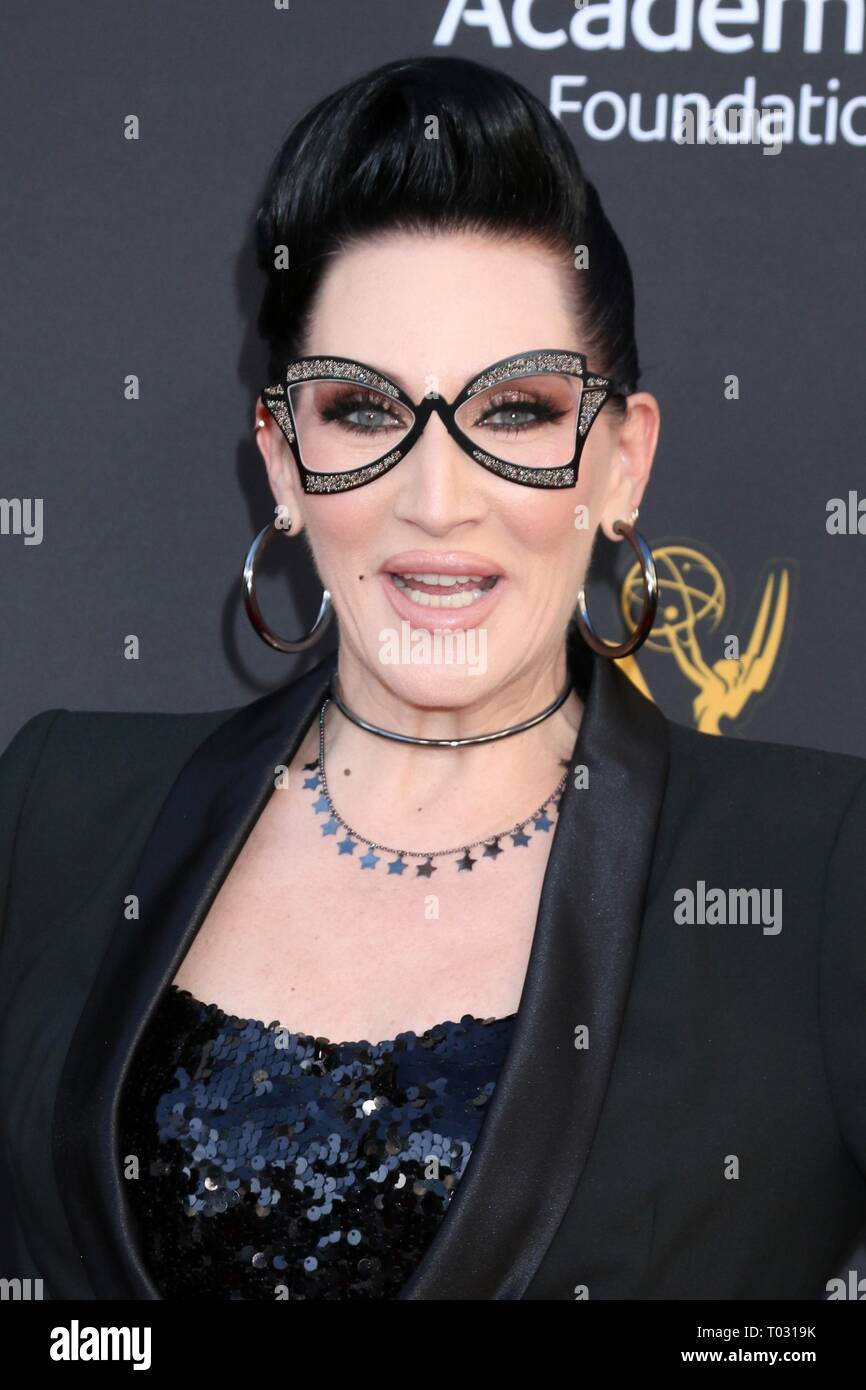 Los Angeles, CA, USA. 16 Mär, 2019. Michelle Visage in der Ankunftshalle für Fernsehen Akademie Stiftung 39th College Television Awards, Wolf Theater am Saban Media Center, Los Angeles, CA, 16. März, 2019. Credit: Priscilla Grant/Everett Collection/Alamy leben Nachrichten Stockfoto