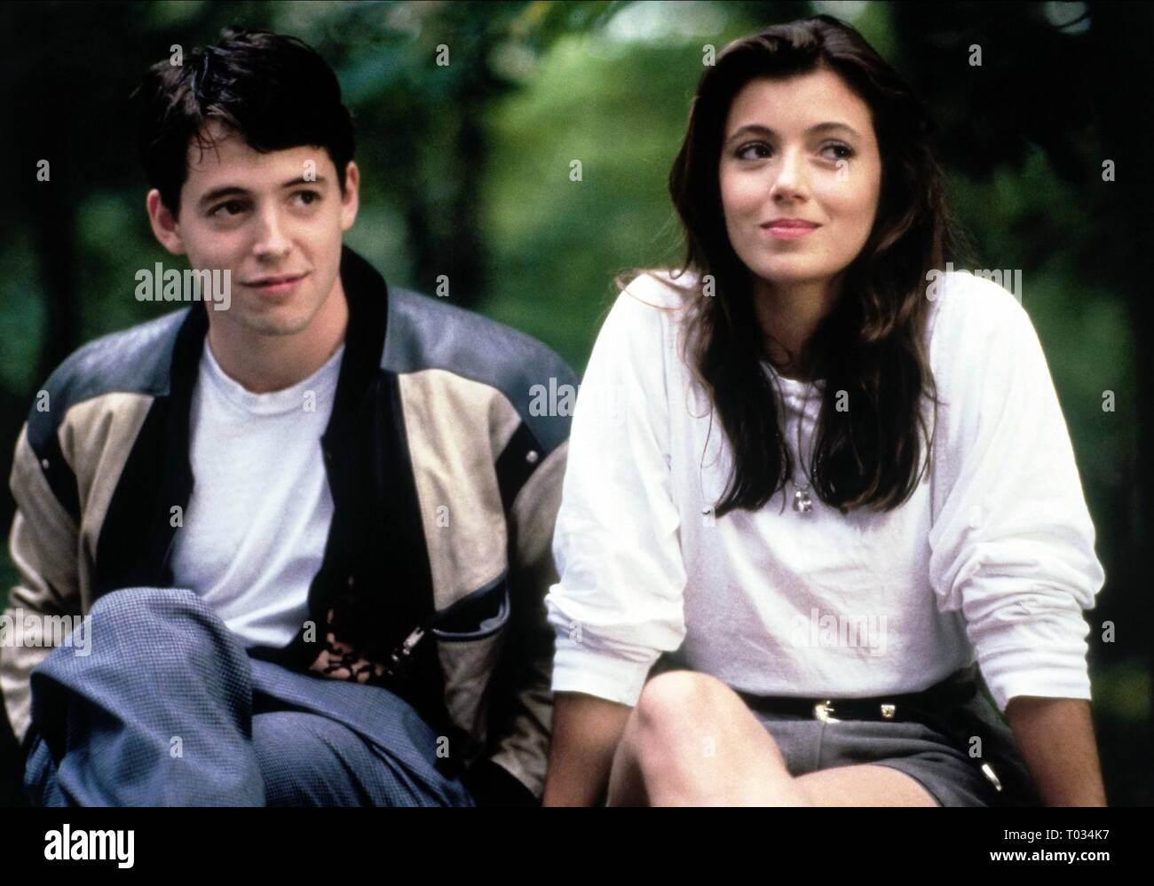 MATTHEW BRODERICK, MIA SARA, Ferris Bueller'S DAY OFF, 1986 Stockfoto