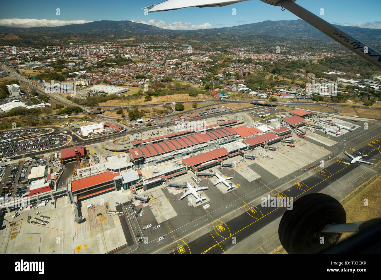 Flughafen San Jose Costa Rica Abflug www.alamy.de