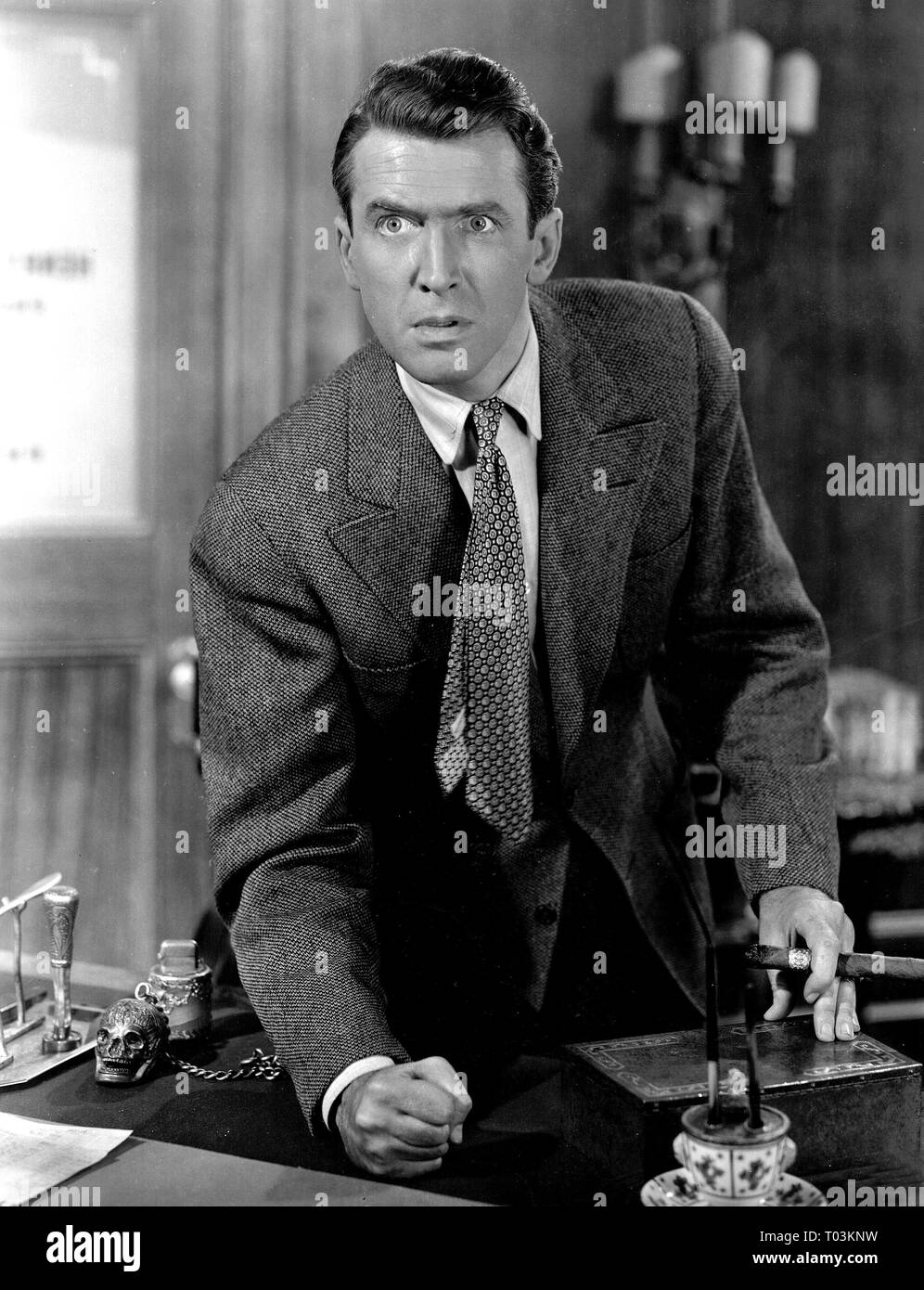 JAMES STEWART, es ist ein wundervolles Leben, 1946 Stockfoto