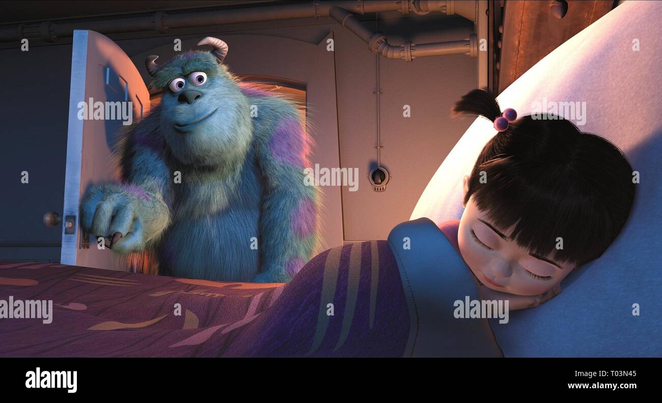 Sulley Boo Monsters Inc Stockfotos Sulley Boo Monsters Inc