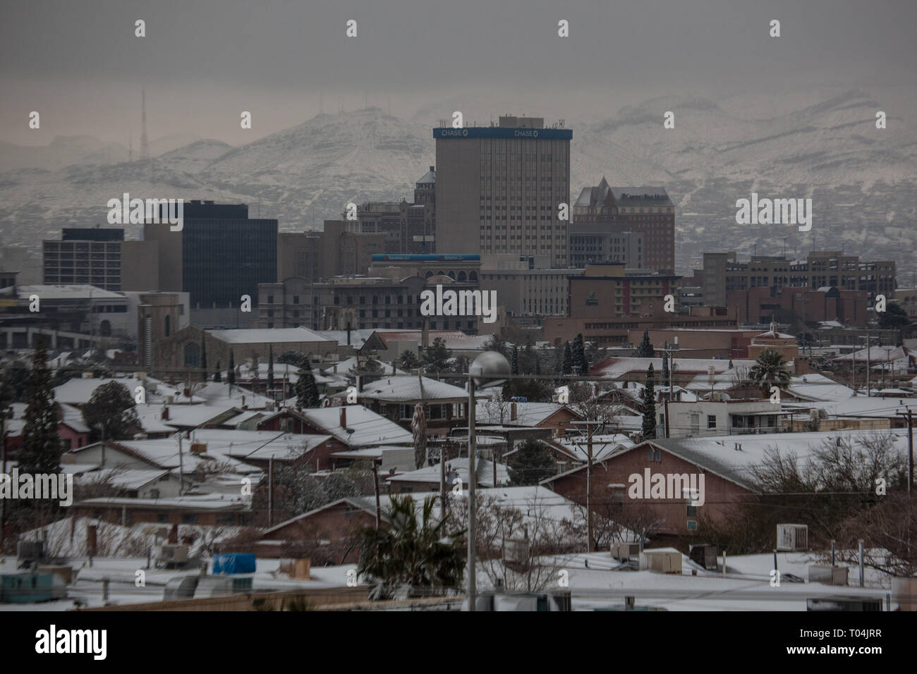 El Paso El Paso County, Texas, USA Stockfoto