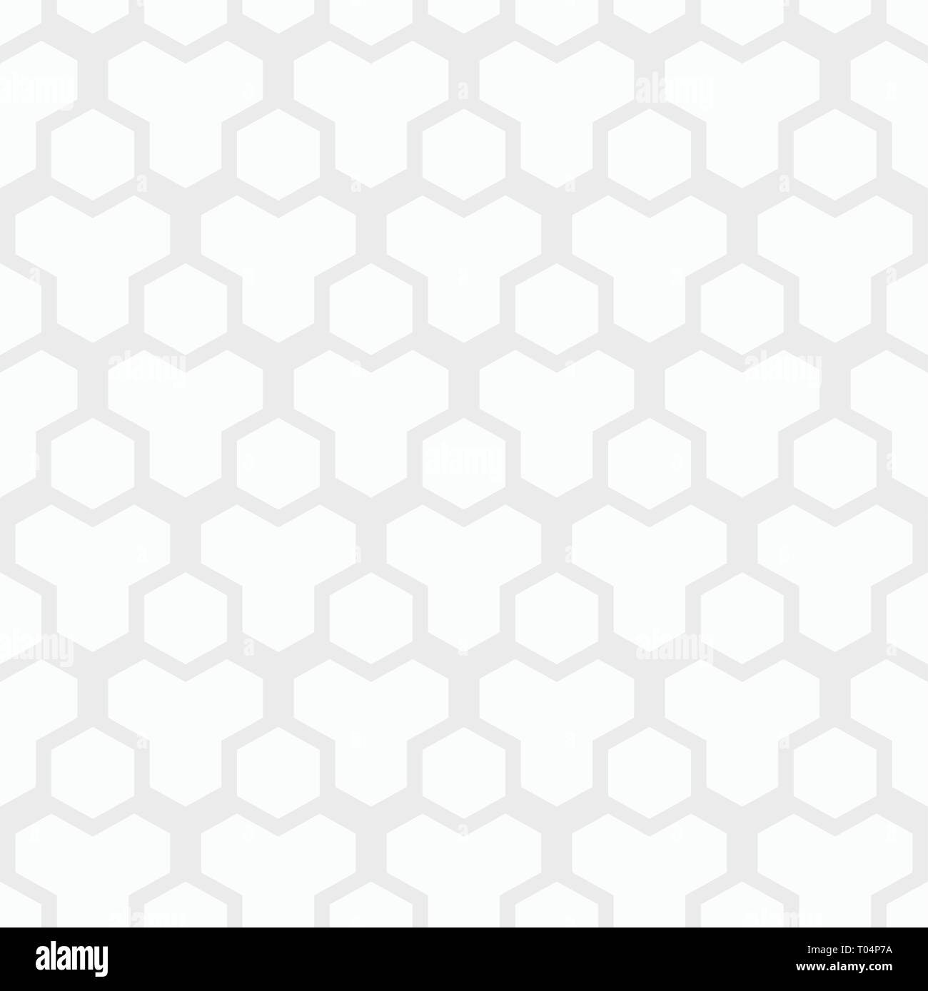 Zusammenfassung nahtlose Muster. Moderne, elegante Textur. Wiederholung der geometrischen Hintergrund mit dreieckigen Elementen. Weiße und graue geometrische Struktur. Stock Vektor