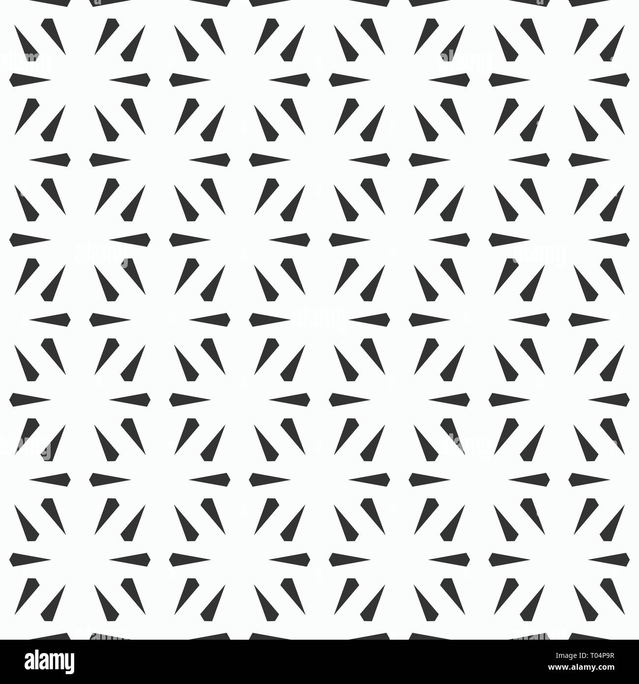 Zusammenfassung nahtlose Muster. Wiederholen von geometrischen Formen. Moderne, elegante Textur. Contemporary Graphic Design. Vector Hintergrund. Stock Vektor
