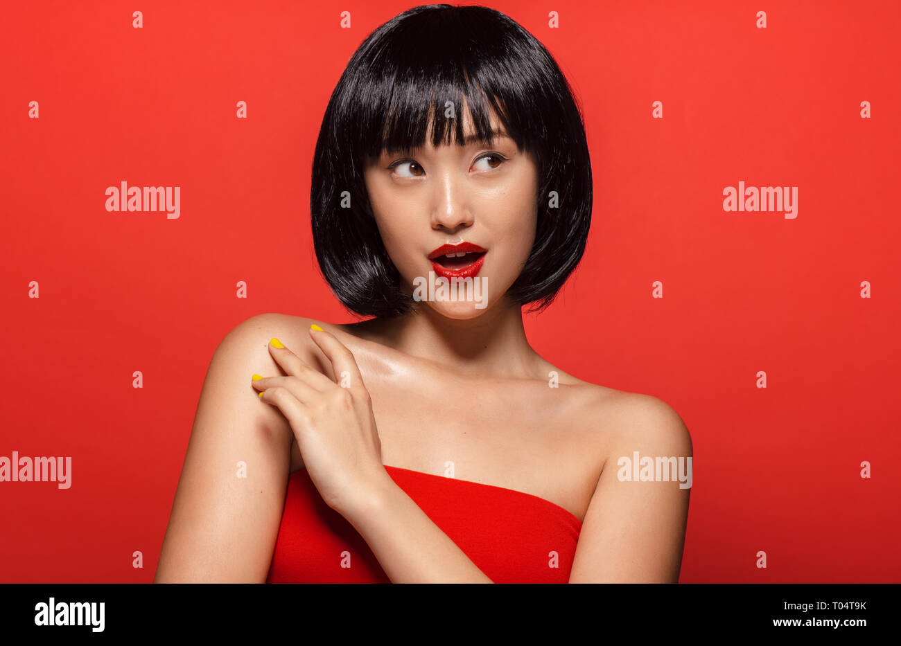 Koreanisches Modell Stockfotos Und Bilder Kaufen Alamy