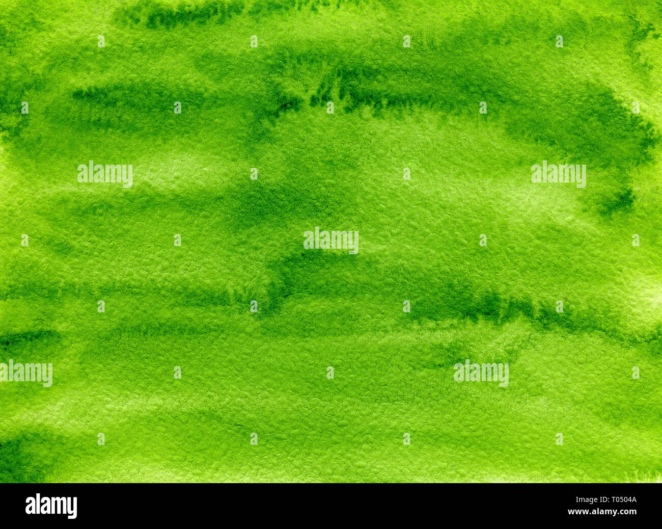 Grüne abstraktes Aquarell Hintergrund Stockfoto