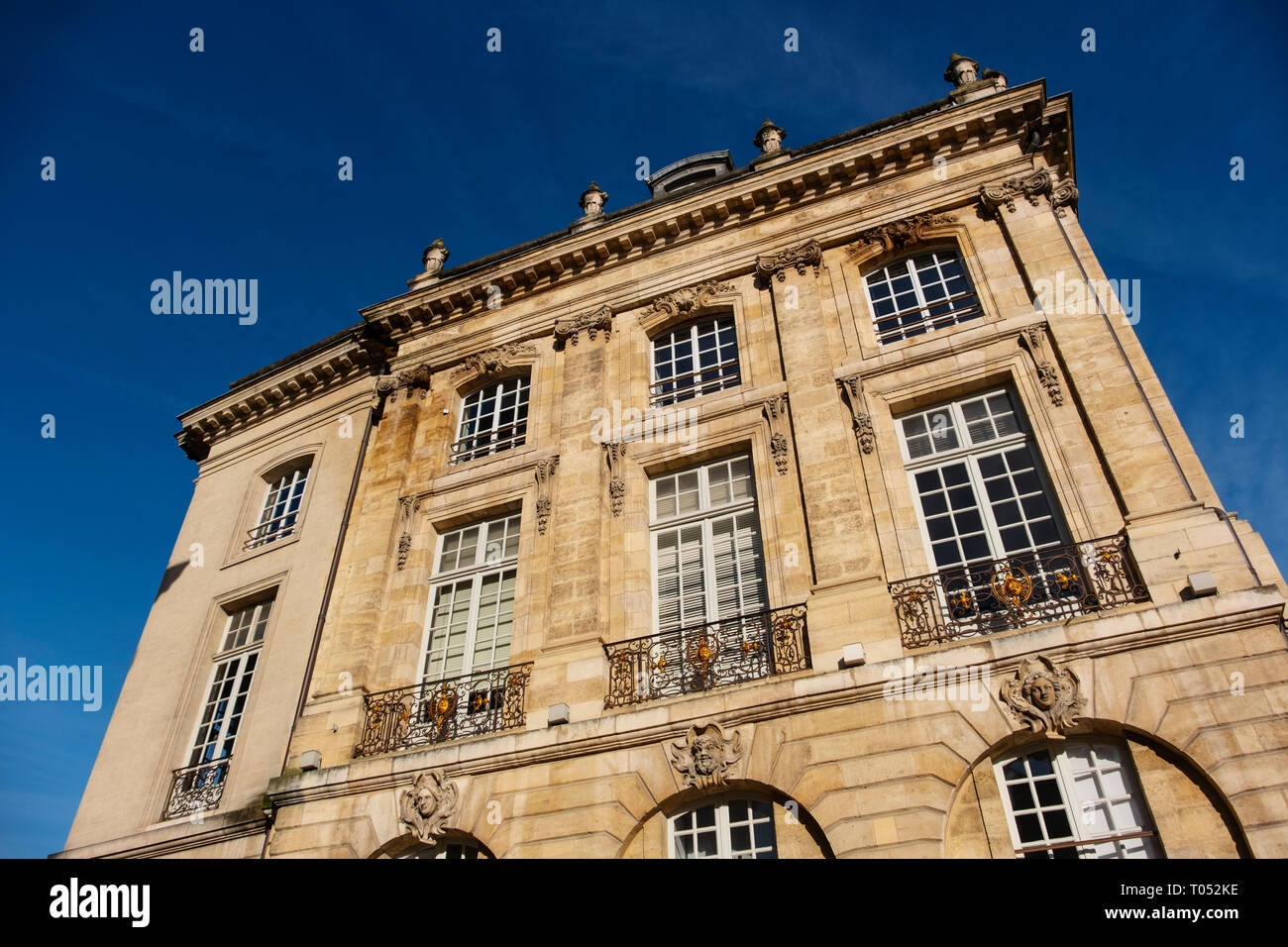 Gebäude in der Altstadt von Bordeaux. Region Aquitanien, Gironde Abteilung. Frankreich Europa Stockfoto