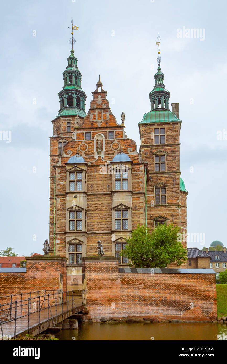 Schloss Rosenborg in Kopenhagen, Dänemark Stockfoto