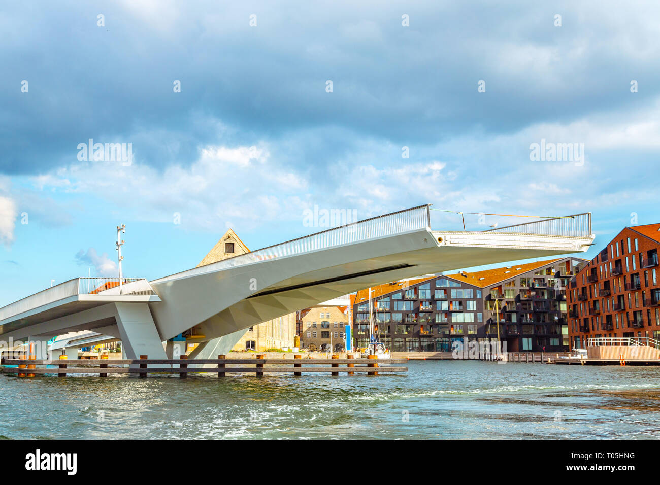 Zugbrücke in Kopenhagen, Dänemark. Stockfoto