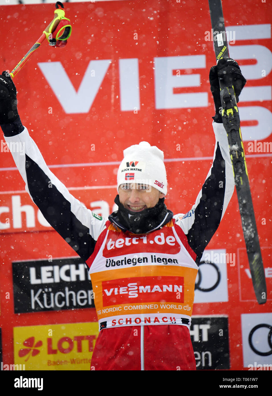 Schonach, Deutschland. 17 Mär, 2019. Nordic Ski/Kombination: Wm, single ...